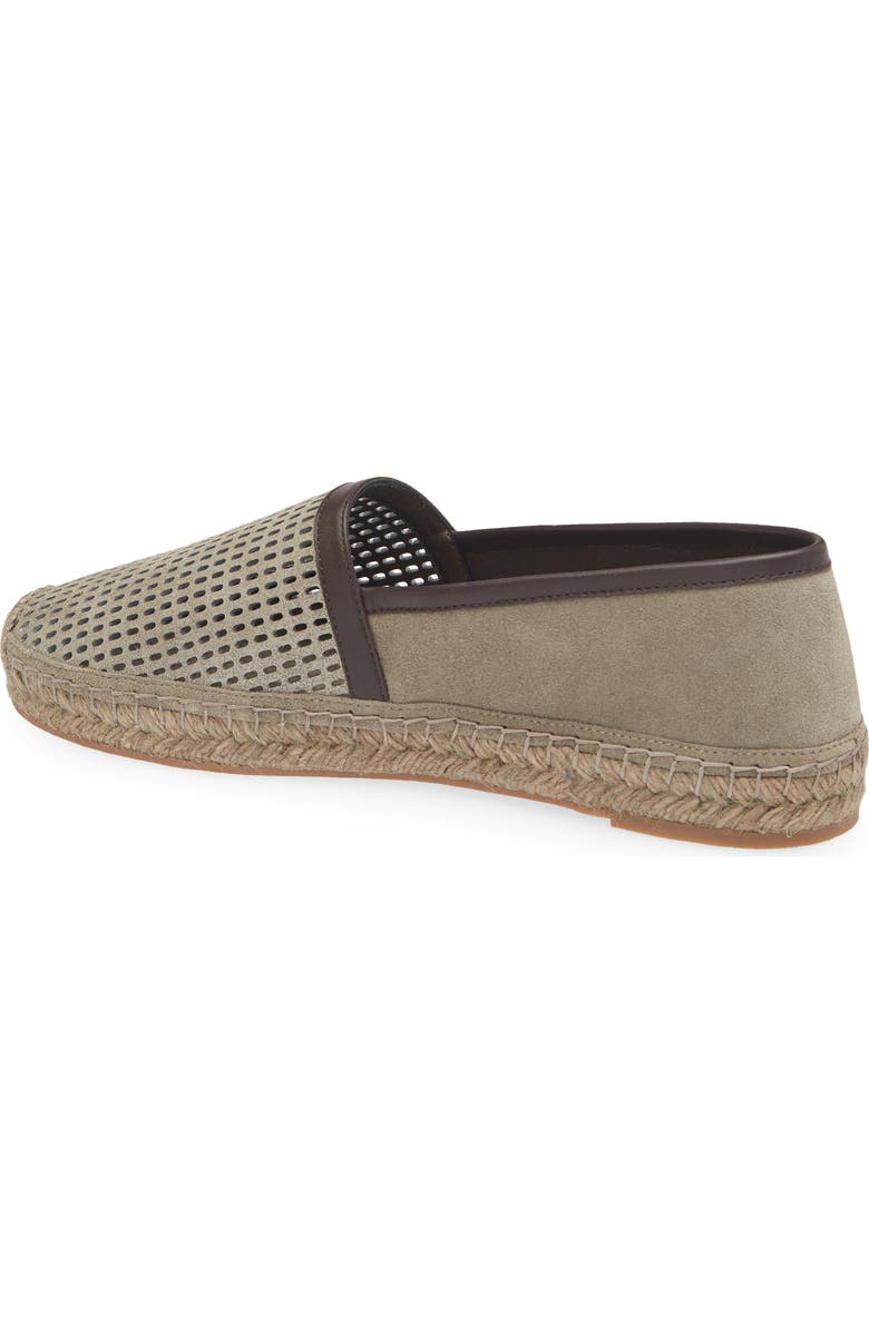 Brunello Cucinelli Perforated Espadrille, Alternate, color, C8850 Safari
