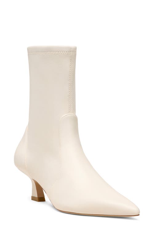 Stuart Weitzman Vinnie Bootie 50 In White