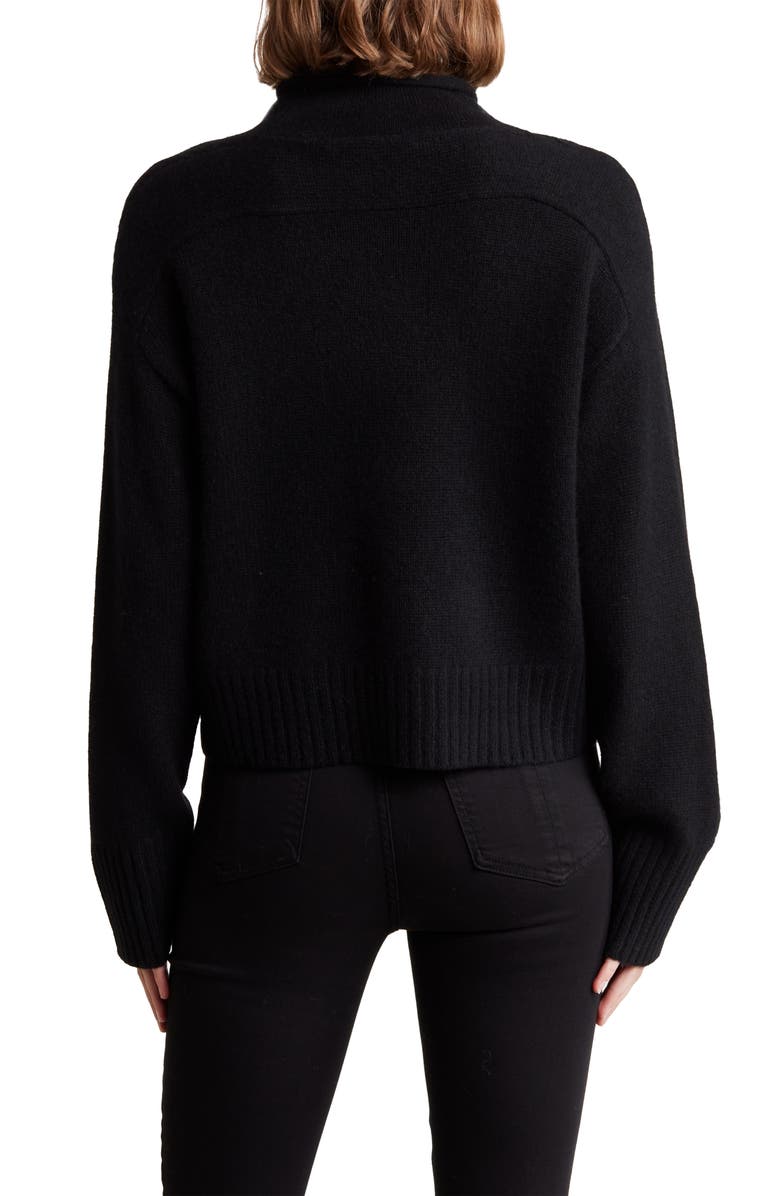 360 CASHMERE Melanie Mock Neck Cashmere Pullover Sweater, Alternate, color,