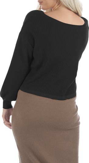 Maternity Knit Crop Top