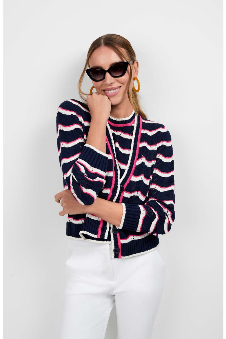 Alessia Cardigan, Alternate, color, Ink Multi