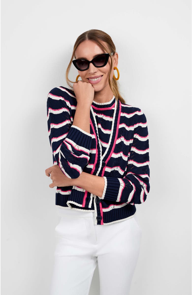 Trina Turk Alessia Cardigan, Alternate, color,
