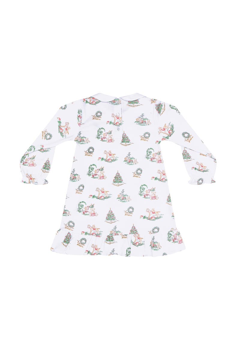 Nellapima Pima Cotton Christmas Toile Long Sleeve Playtime  - Toddler, Alternate, color, Multicolor