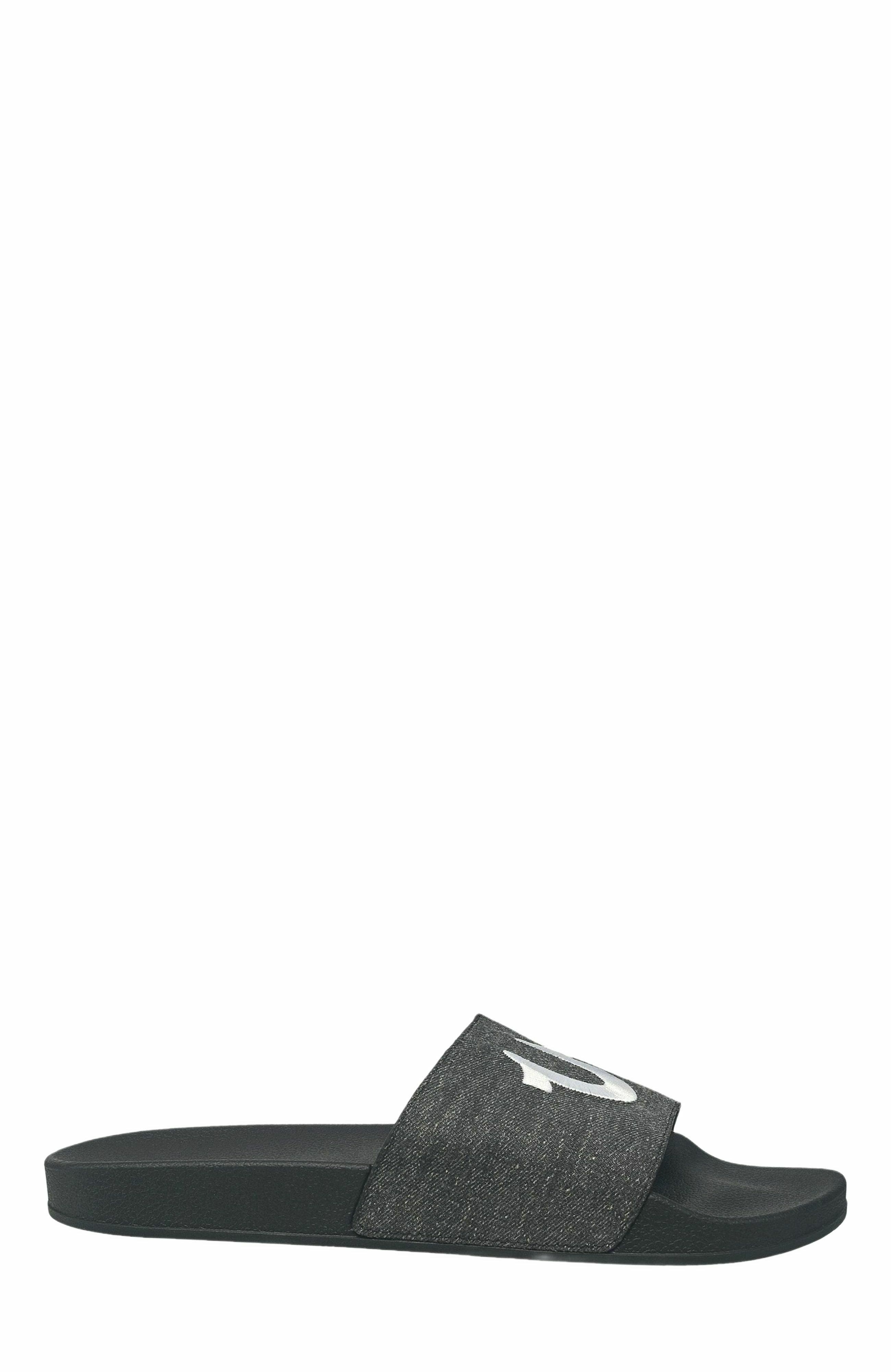 True Religion Men's ASAP Logo Slide, Alternate, color, 