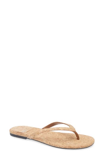 Jeffrey Campbell Kierra Flip Flop In Neutral