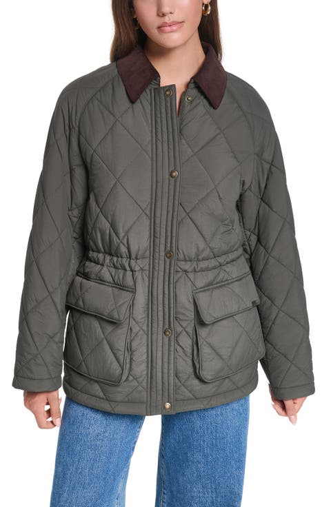 Diamond Quilted Jacket