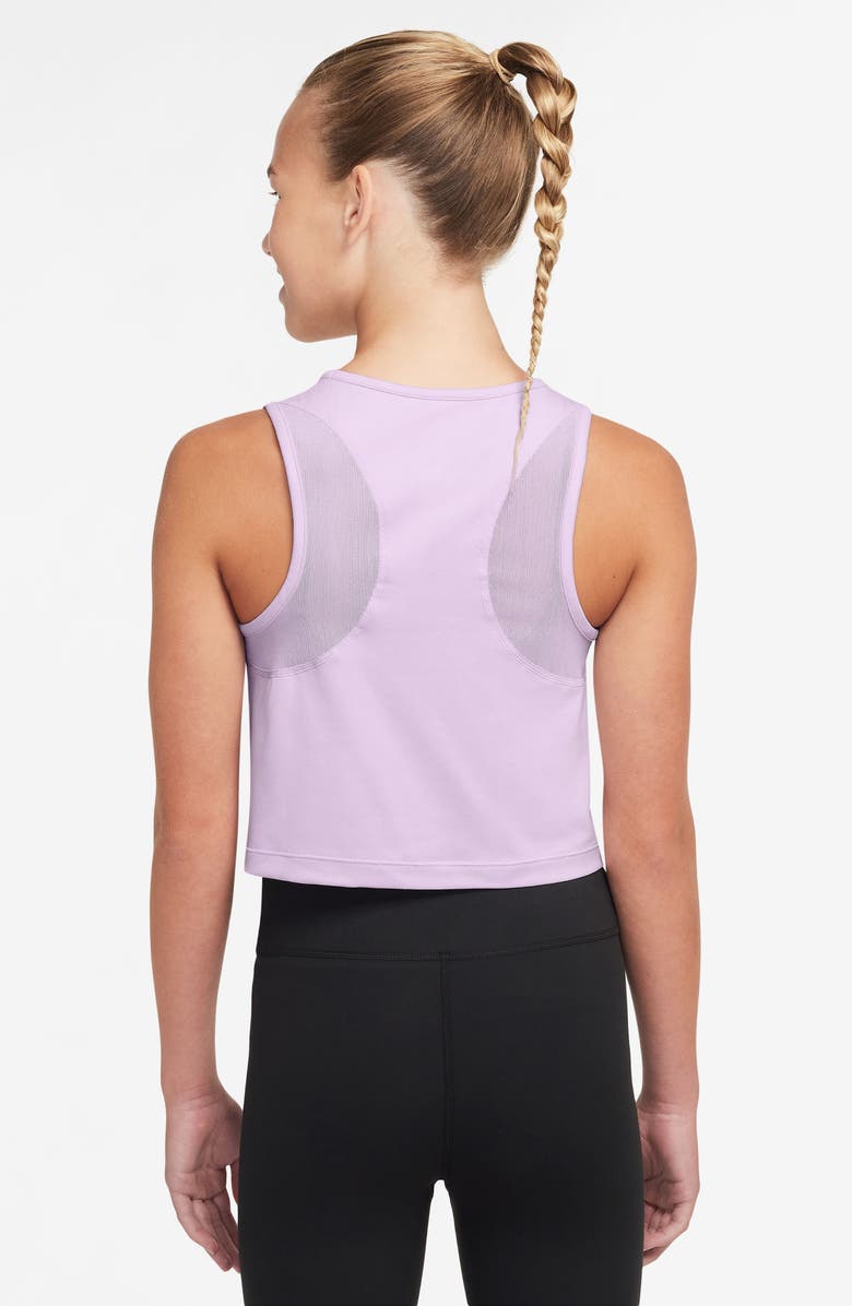 Nike Kids' Pro Dri-FIT Tank, Alternate, color, 537 Doll/Taupe Grey