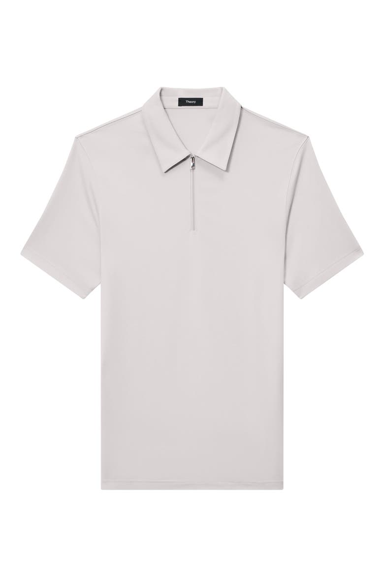 Ryder Zip Polo, Alternate, color, FOG