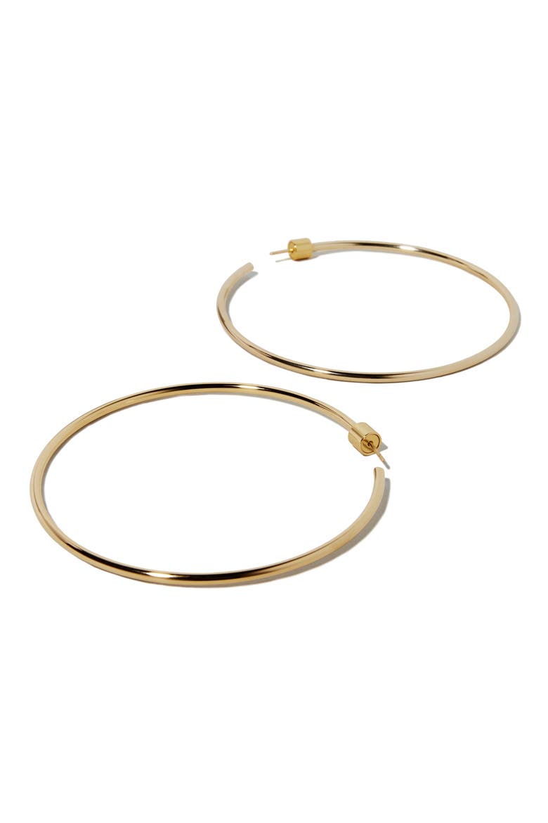 Thread Hoops, 2-Inch, Alternate, color, GOLD