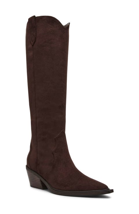 Greva Knee High Western Boot