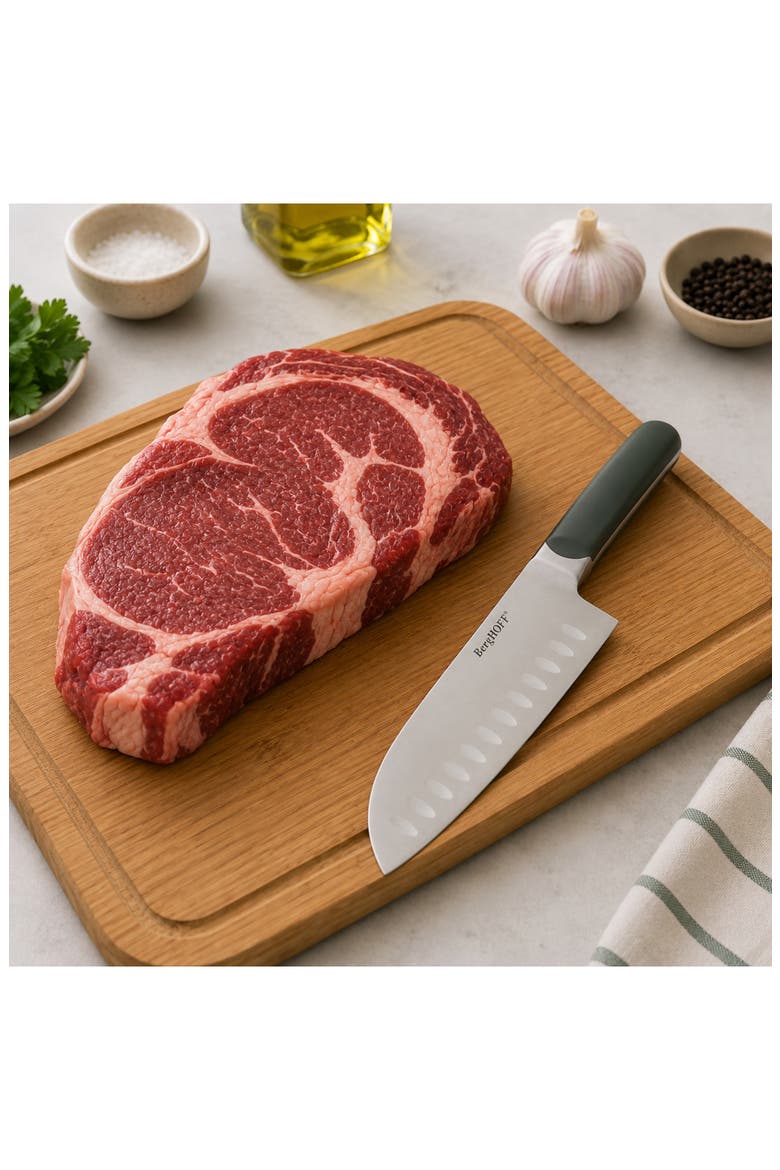 Elements 6.5-Inch Santoku Knife, Alternate, color, GREEN