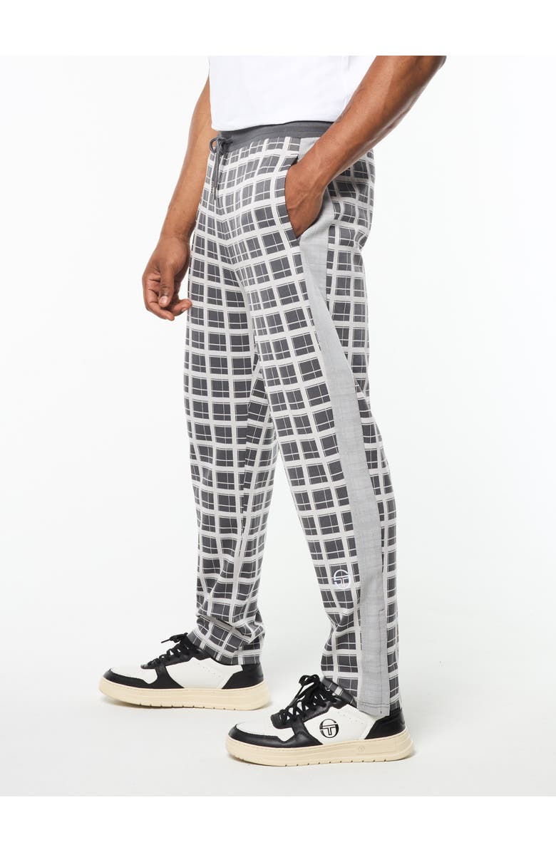 Sergio Tacchini Damarindo Check Track Pant, Main, color, Quiet Grey