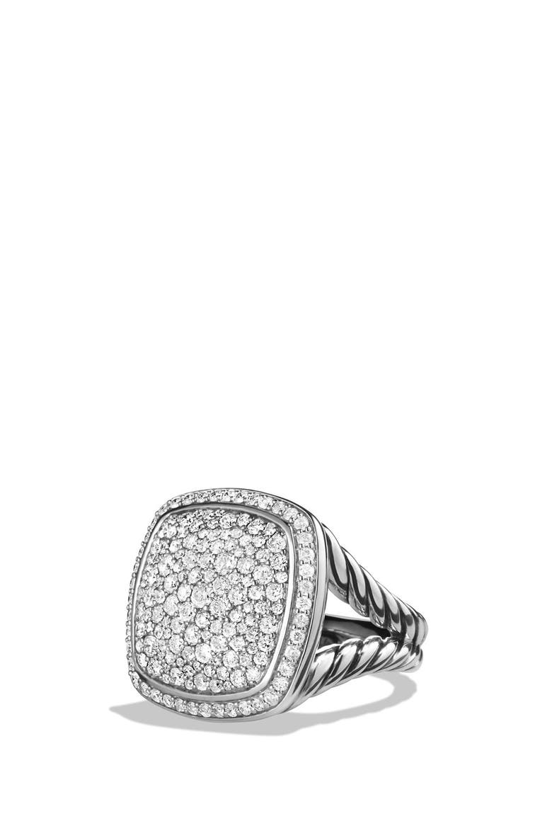 Albion Ring with Diamonds, Main, color, DIAMOND