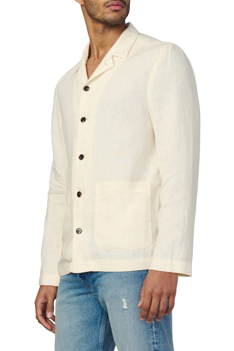 Hemingway Writer's Long Sleeve Camp Shirt, Alternate, color, PAPYRUS