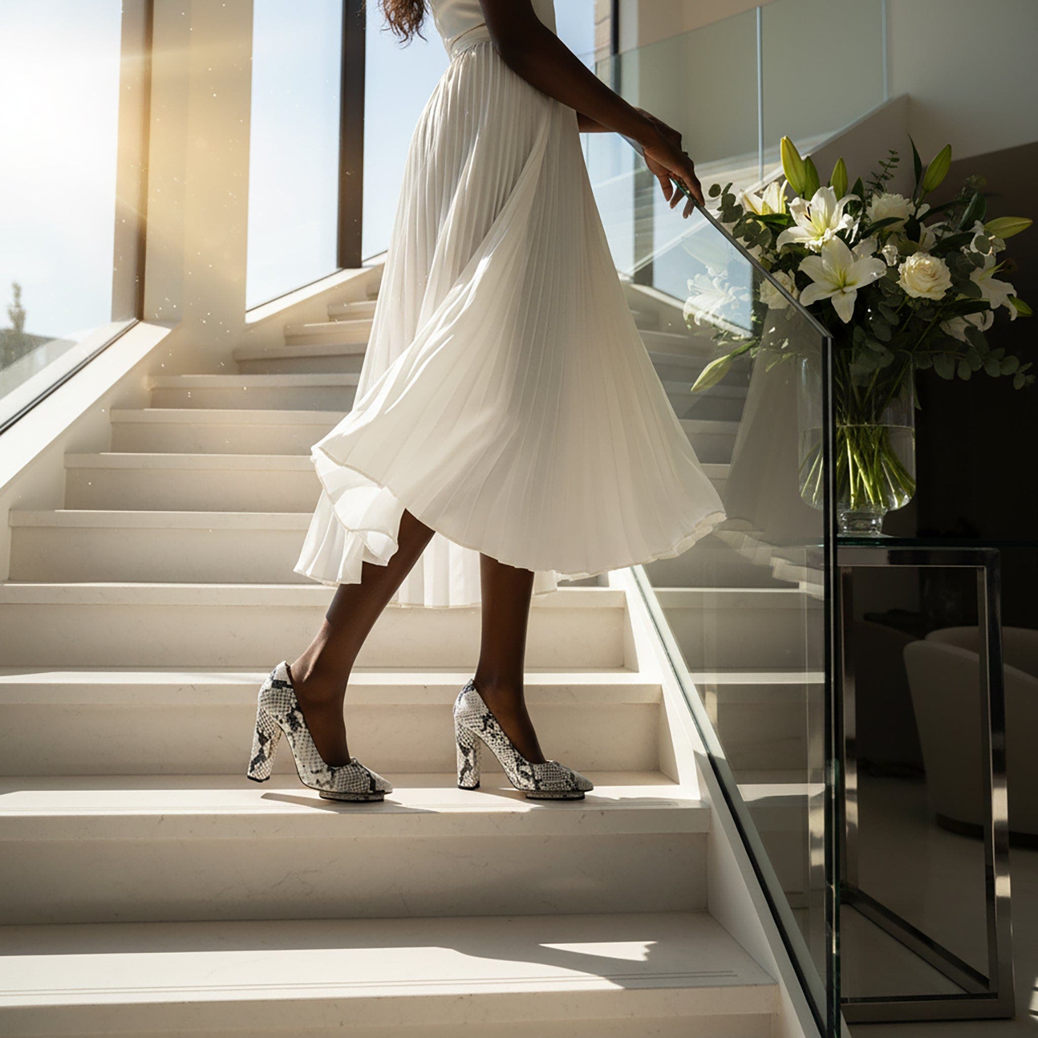 Pippa Leather Pump - image 4