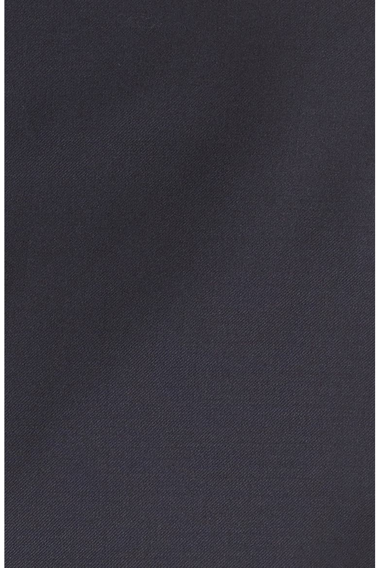 Trim Fit Solid Wool Suit, Alternate, color, SOLID BLUE NAVY