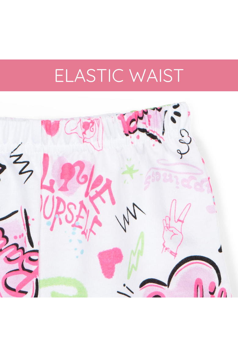 2-Piece Sleeveless Tank Top and Shorts Set, Alternate, color, Black Neon Pink