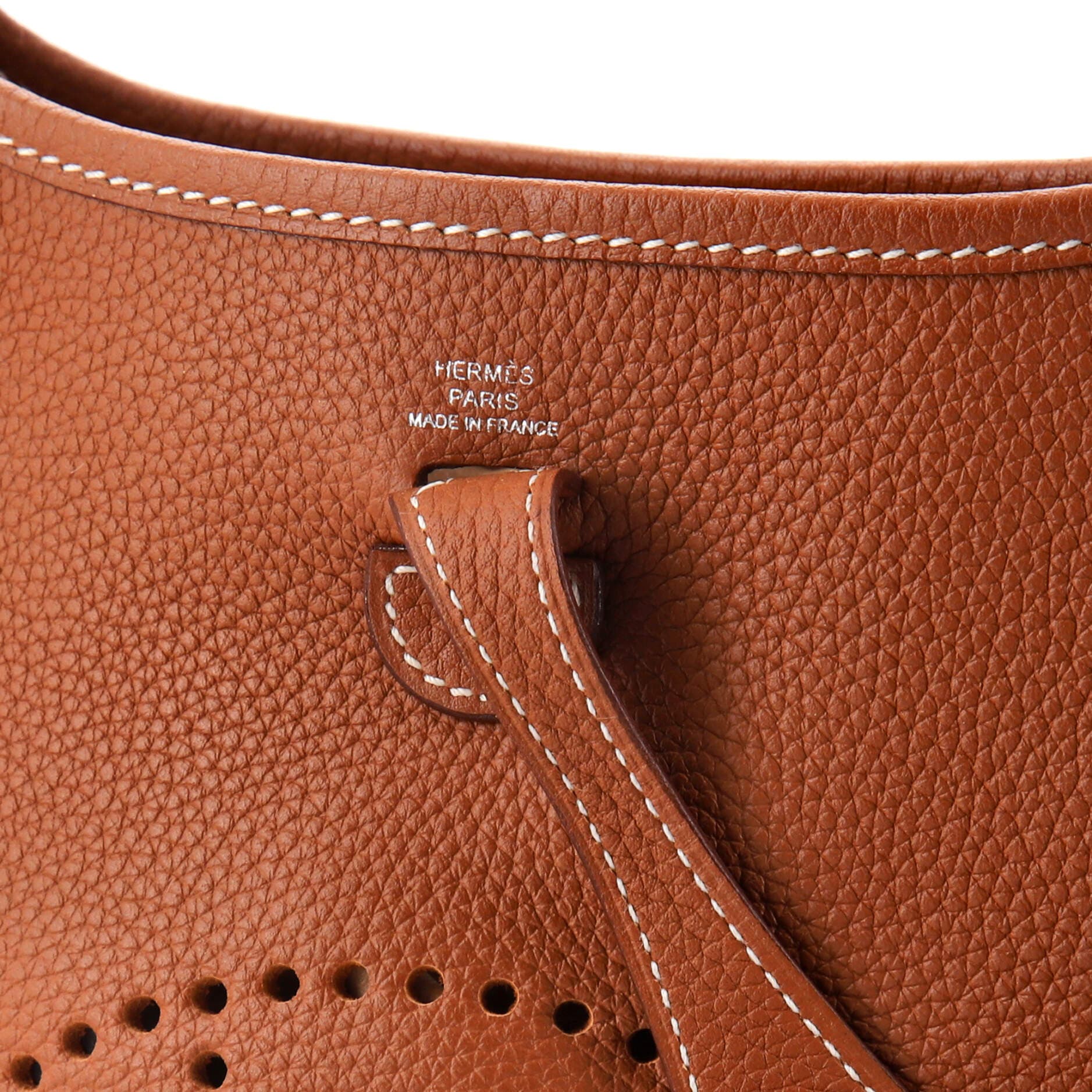 Pre-Owned Hermes Evelyne Bag Gen III Maurice TPM, Alternate, color, Gold