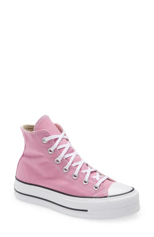 Converse Chuck Taylor® All Star® Lift High Top Platform Sneaker In Pink
