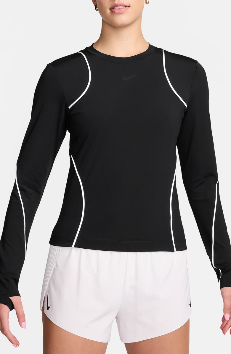 Nike Running Division Long Sleeve Running Top, Main, color, 