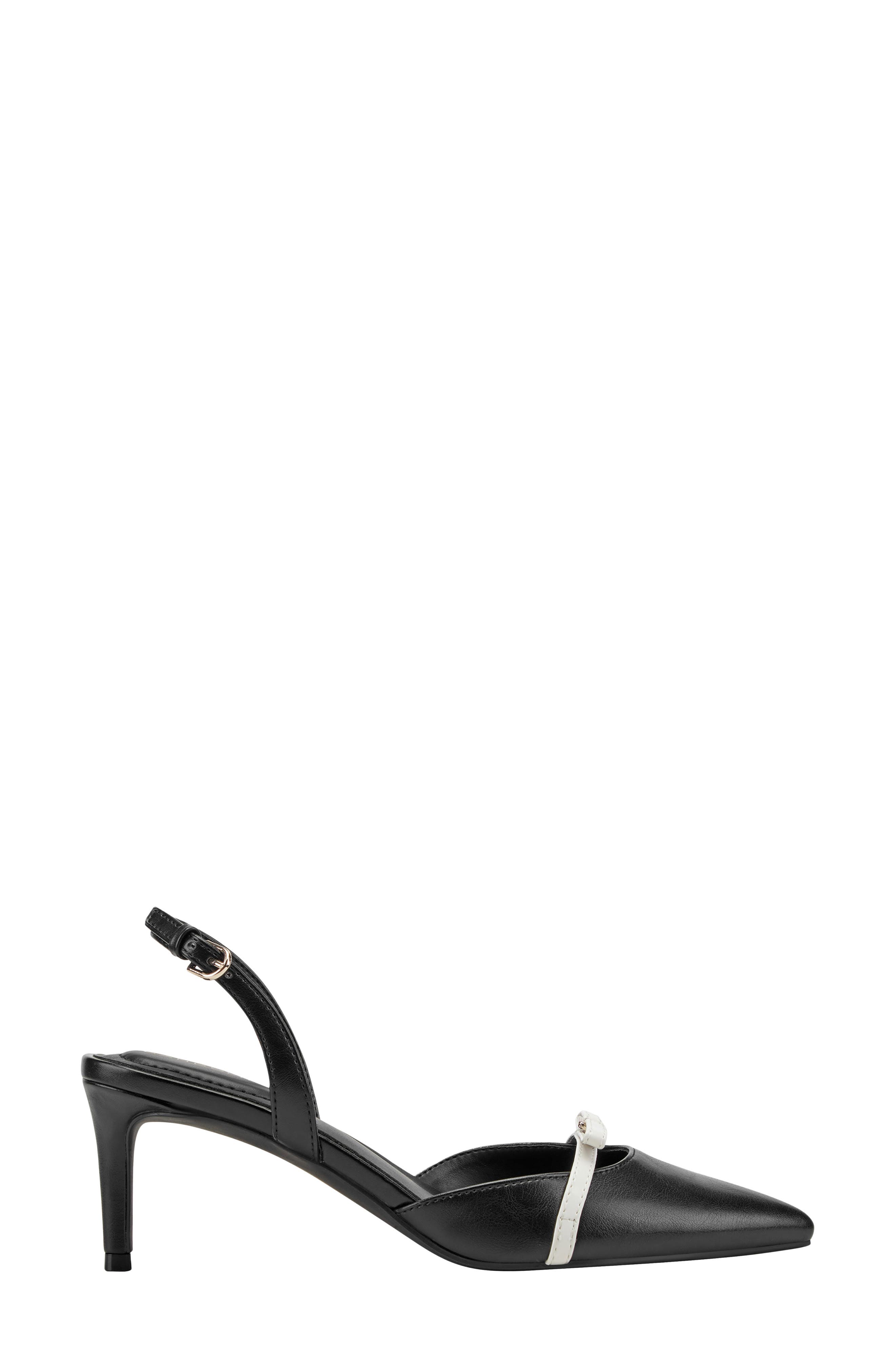 Bandolino Pracen Slingback Pointed Toe Pump, Alternate, color, Black