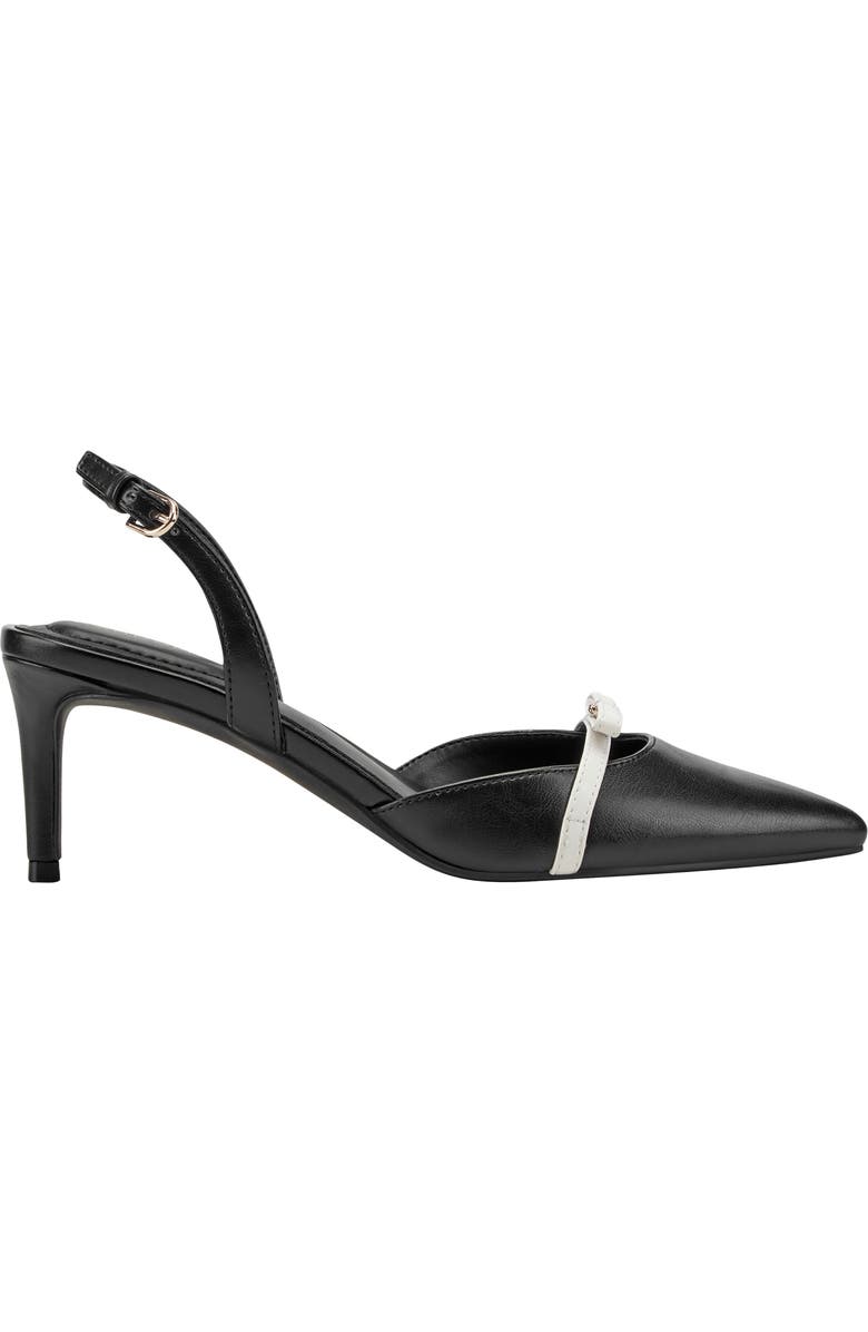 Bandolino Pracen Slingback Pointed Toe Pump, Alternate, color, Black