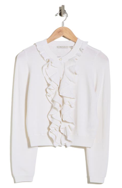 Dollie Ruffle Trim Cardigan
