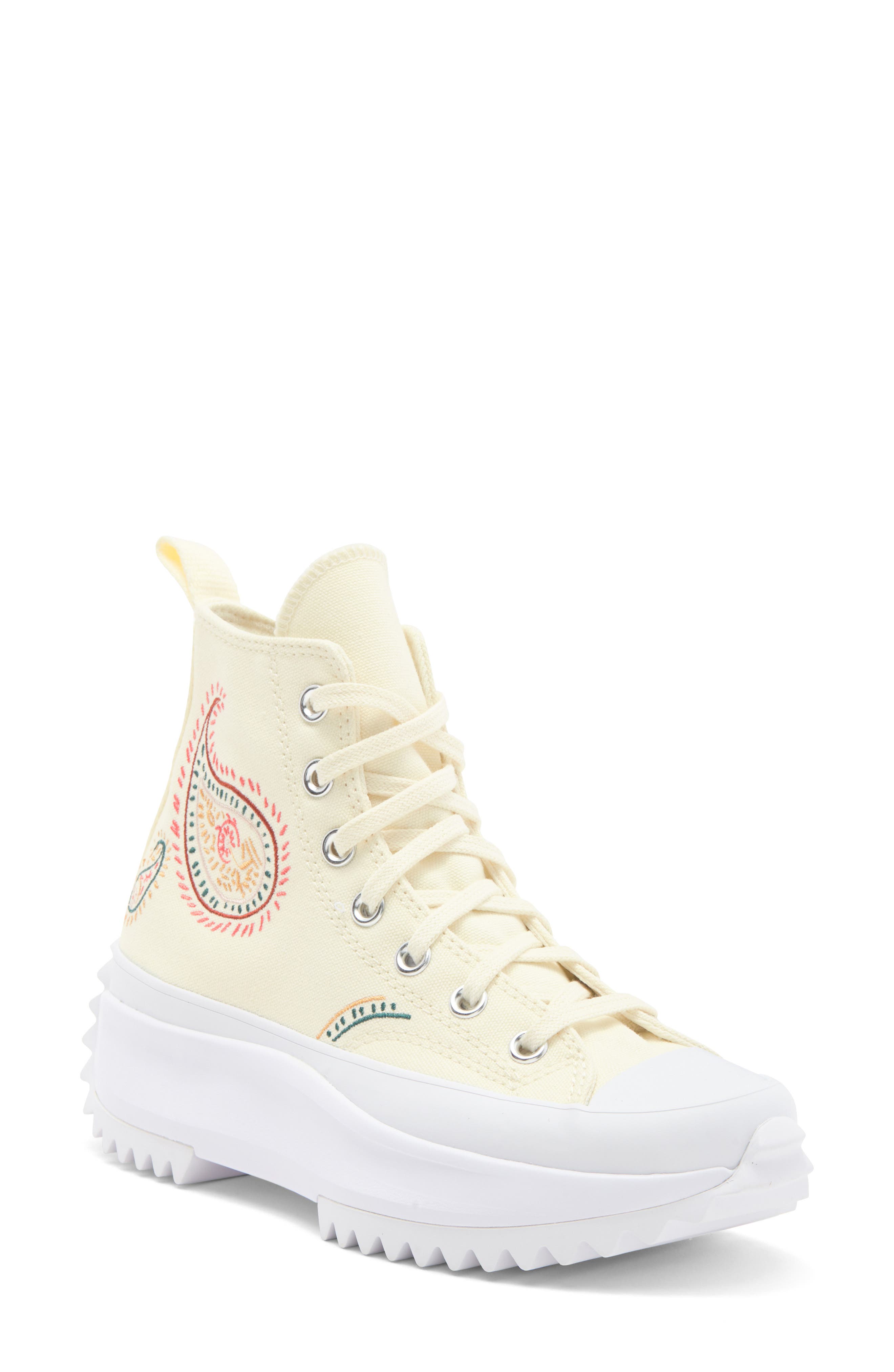 Converse Chuck Taylor<sup>®</sup> All Star<sup>®</sup> Run Star Hike High Top Platform Sneaker, Main, color, 