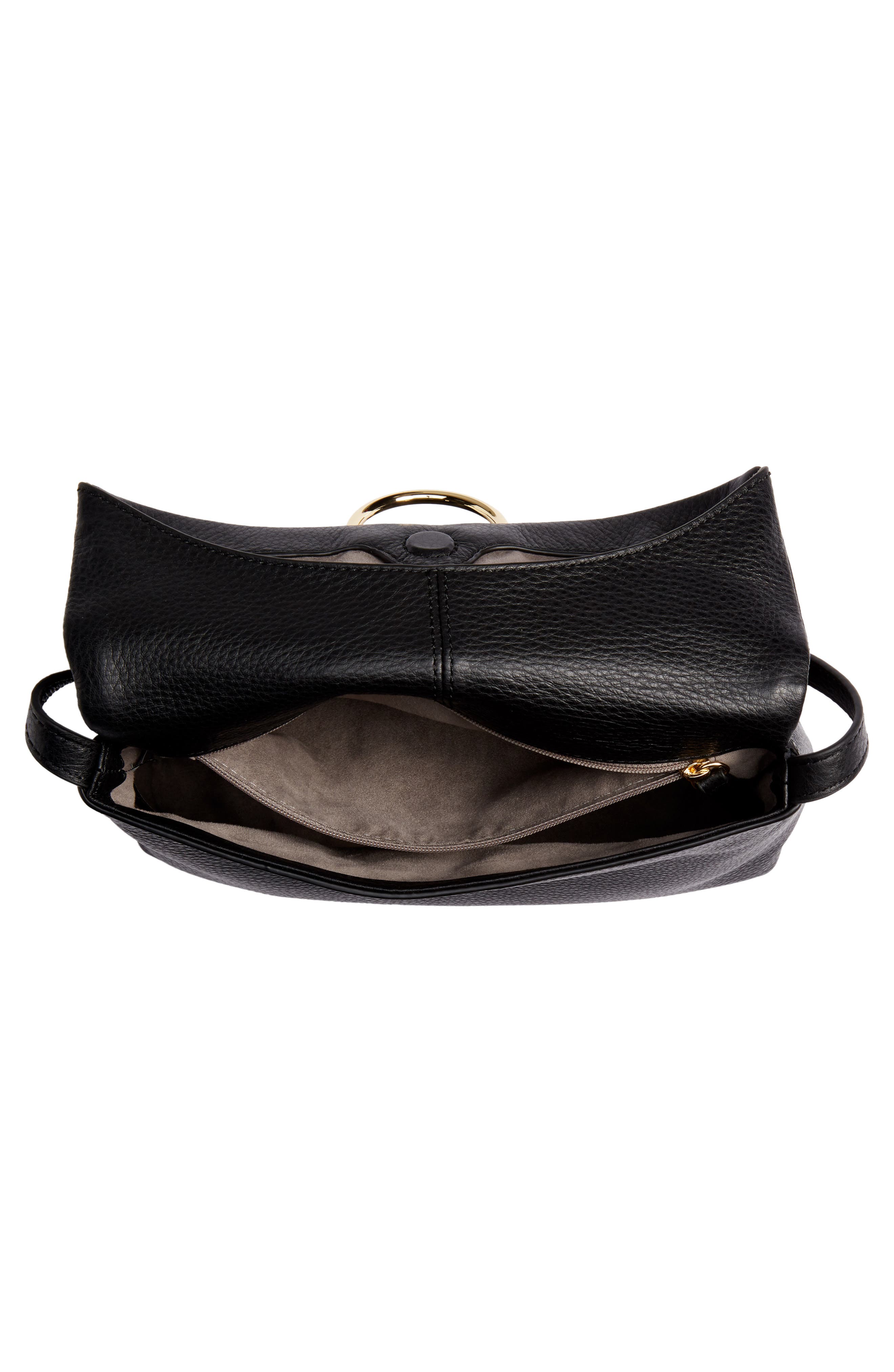 Vince Camuto Plum Leather Crossbody Bag, Alternate, color, 