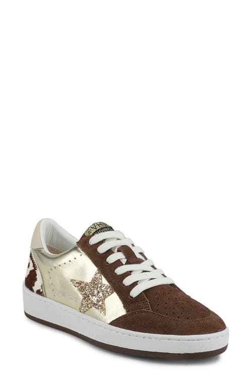 Vintage Havana Denisse Genuine Calf Hair Sneaker In Multi