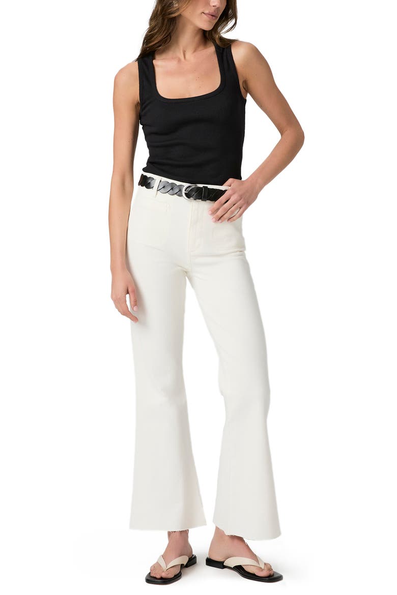 Marlow Skimmer Wide Leg Jeans, Alternate, color, TONAL ECRU