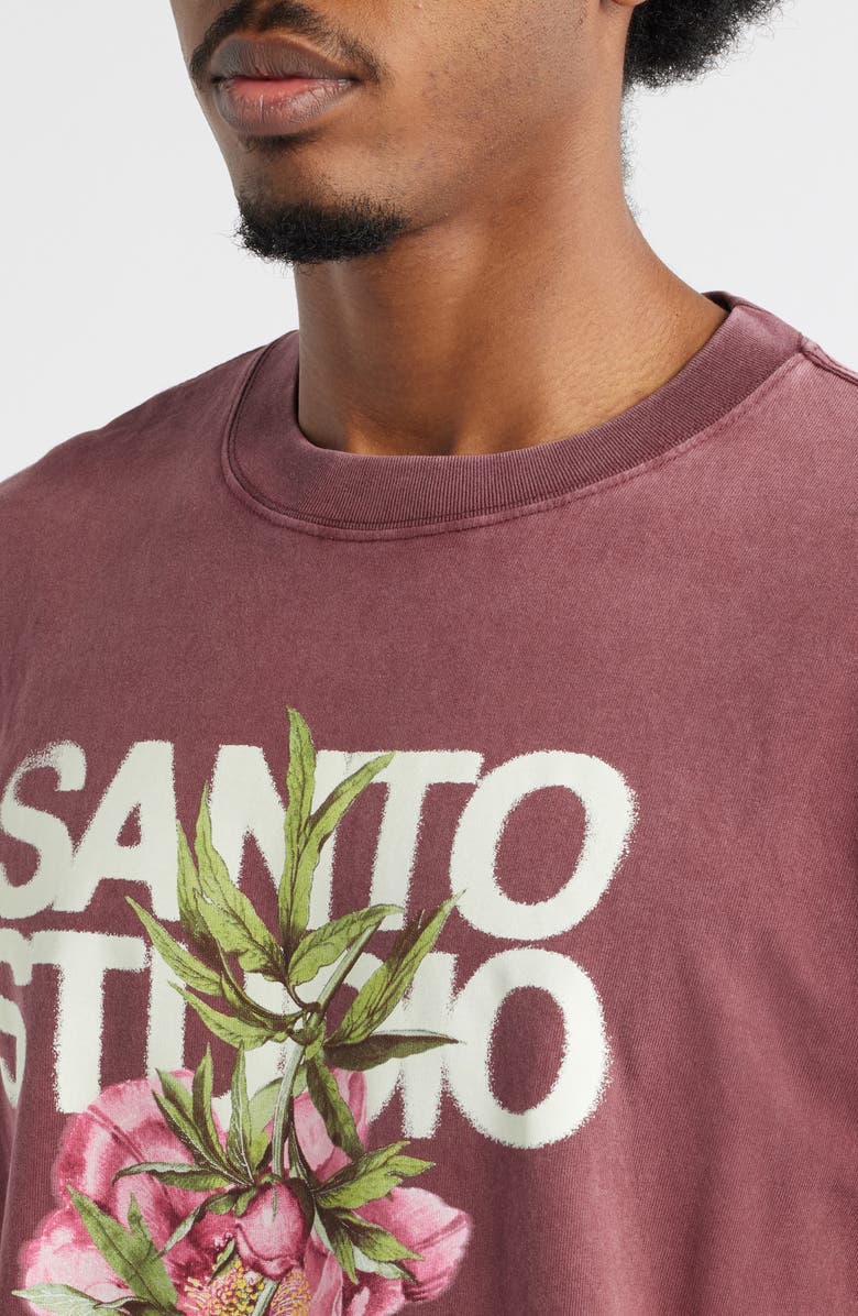 SANTO STUDIO Flower Drappo Graphic T-Shirt, Alternate, color, 
