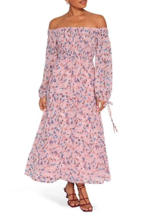 Harlon Off-the-Shoulder Maxi Dress