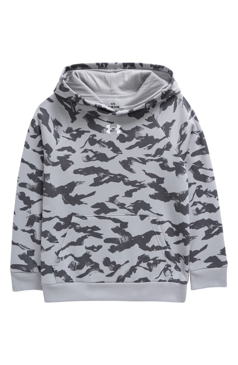 Under Armour Kids' UA Rival Print Fleece Hoodie, Main, color, 