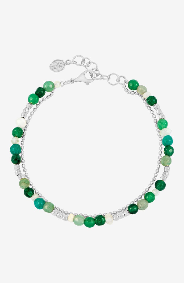 Dower & Hall Evergreen Orissa Bracelet, Main, color, Sterling Silver