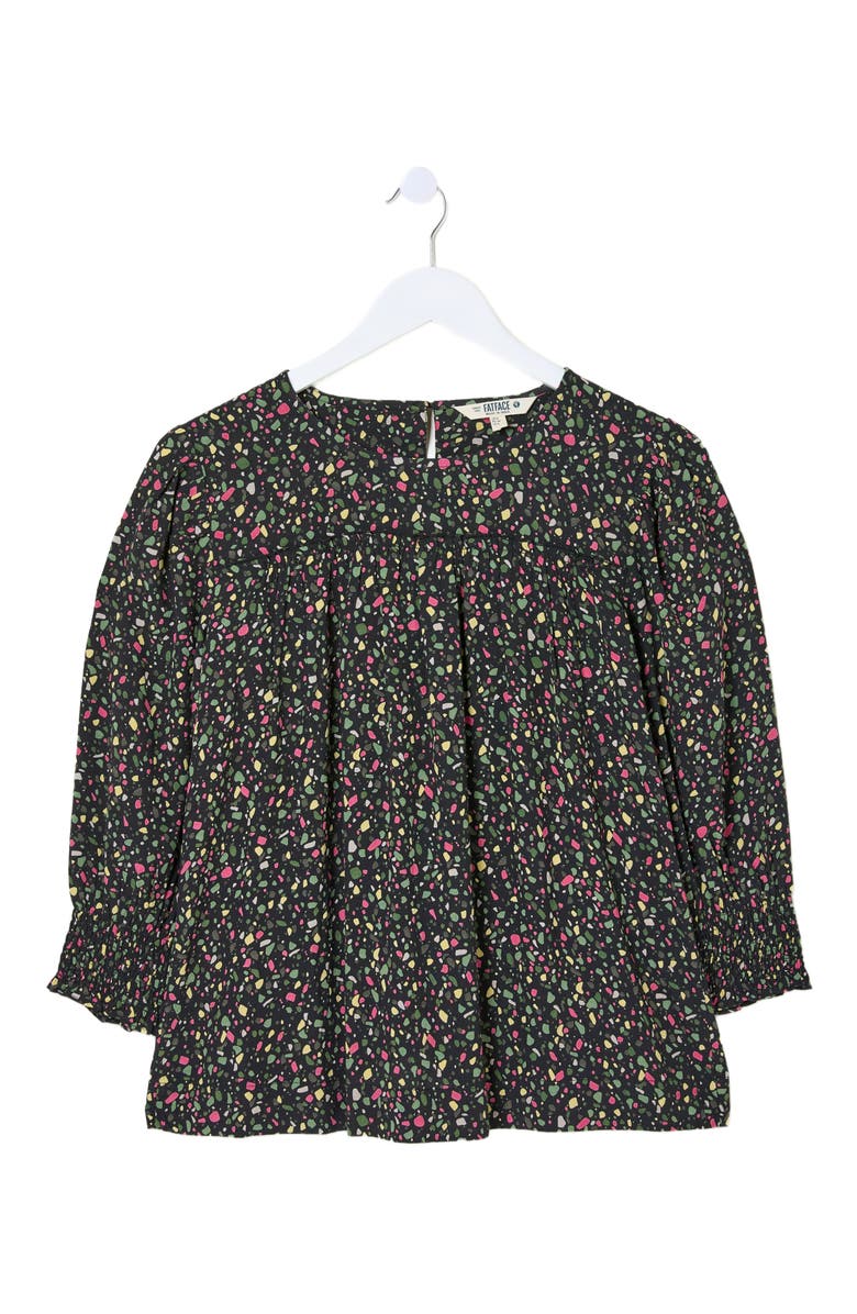 FatFace Women's Plus Size Shelley Ditsy Marks Blouse, Alternate, color, 