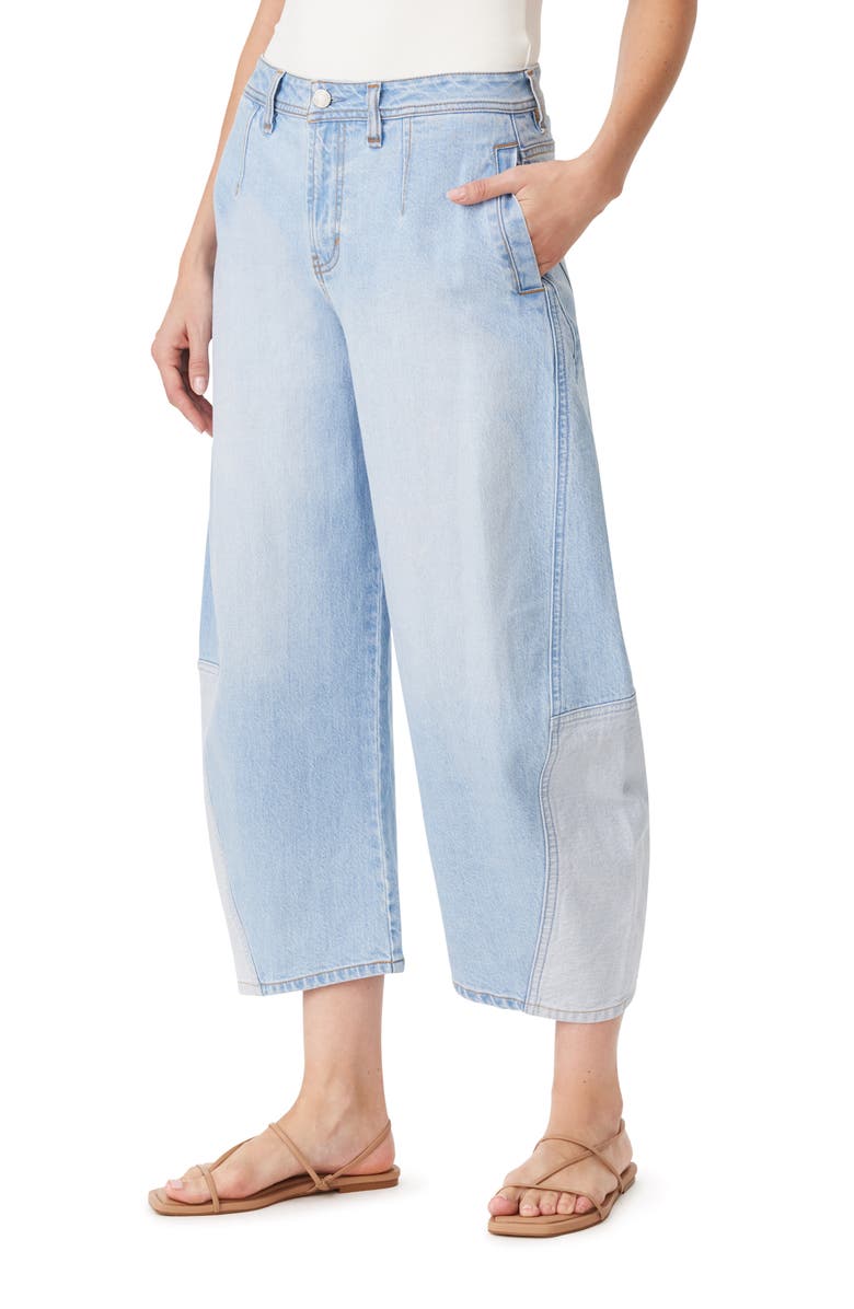 Habitual High Waist Ankle Relaxed Barrel Jeans, Alternate, color, 