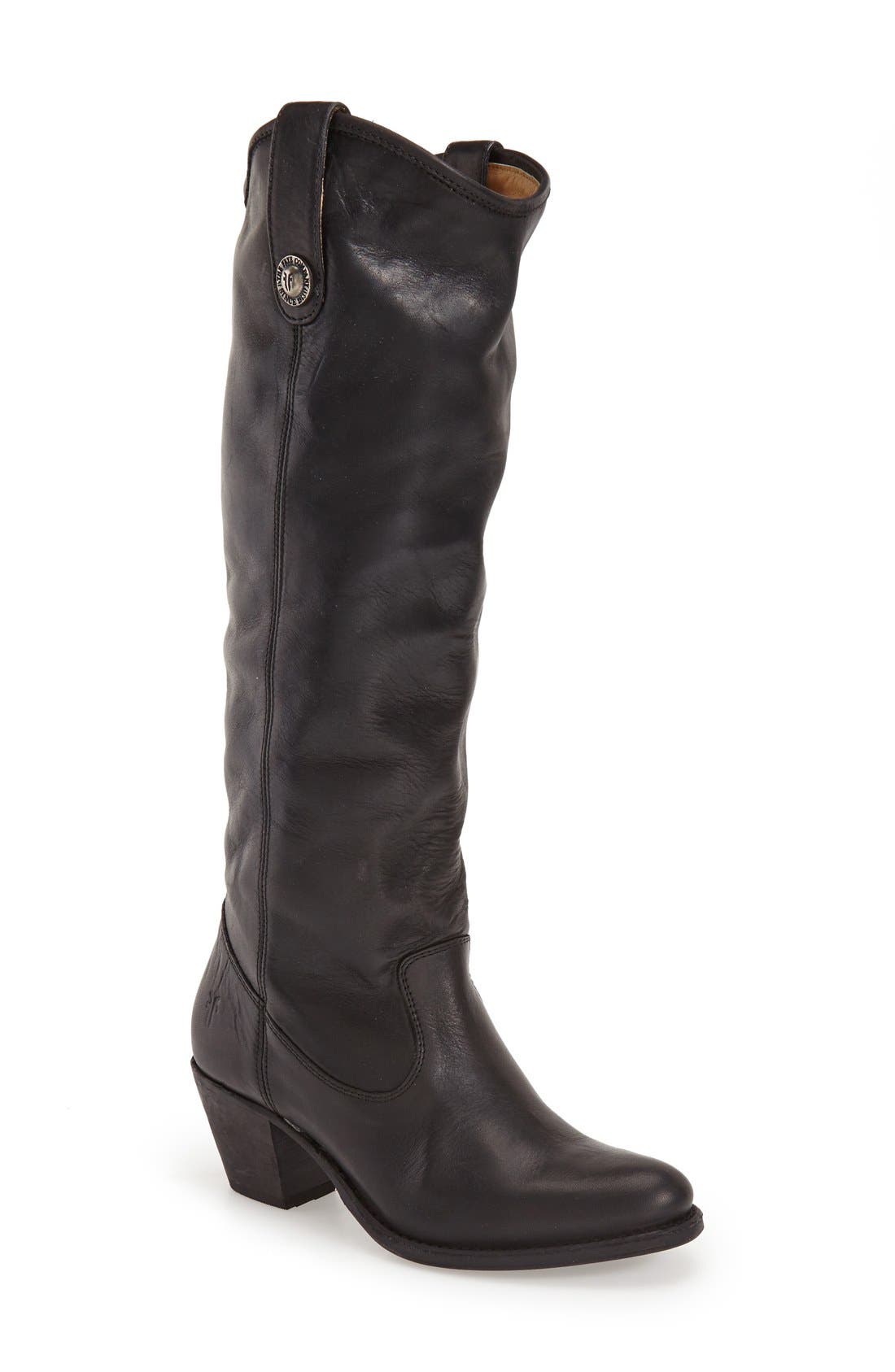 Frye 'Jackie Button' Tall Boot, Main, color, 