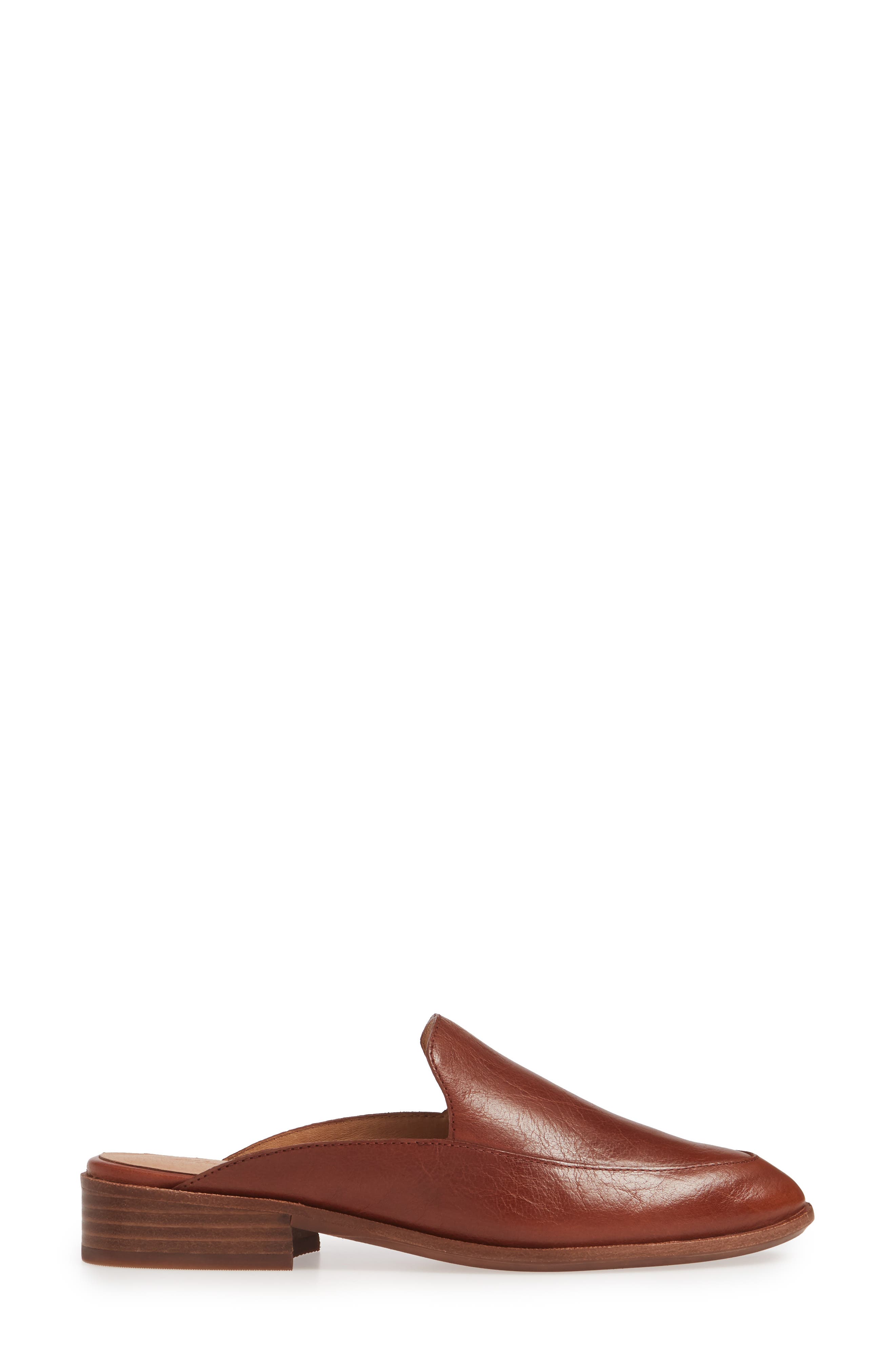 The Frances Mule, Alternate, color, BURNISHED MAHOGANY