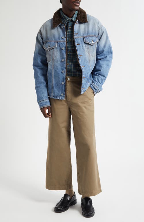Erl Gender Inclusive Crop Chinos In Multi