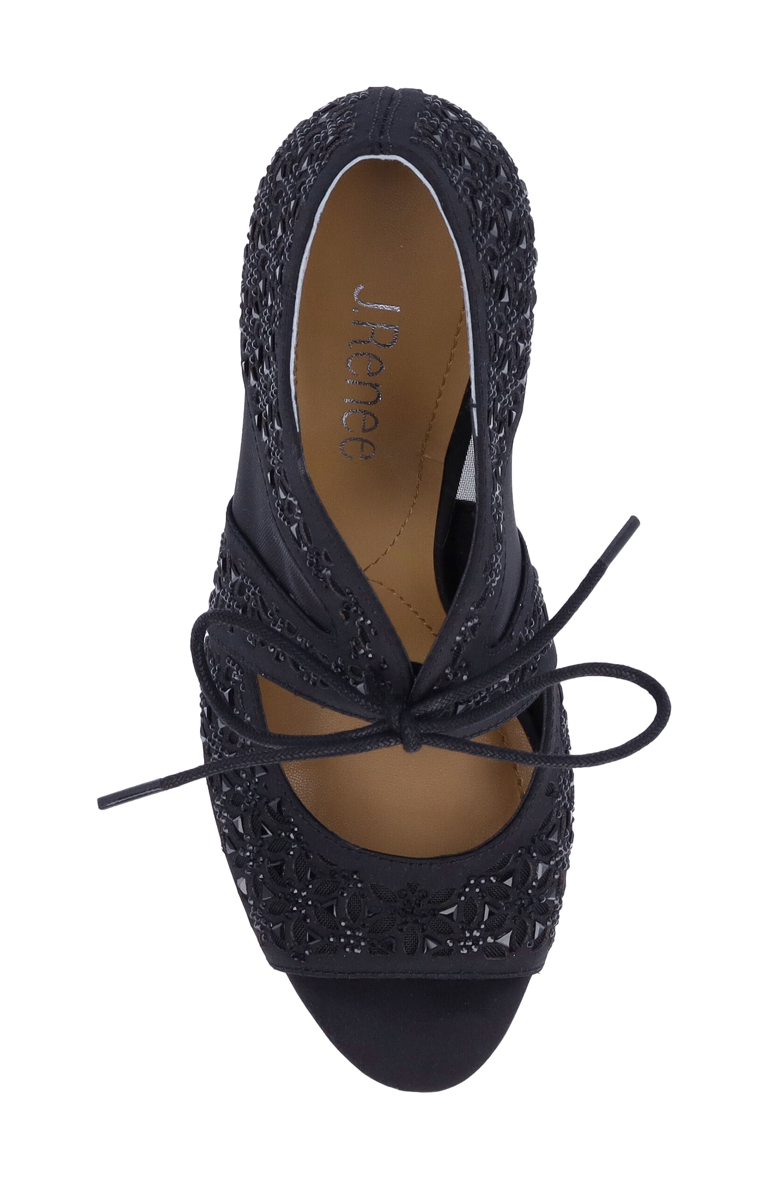 J. Reneé Kiandra Sandal, Alternate, color, Black