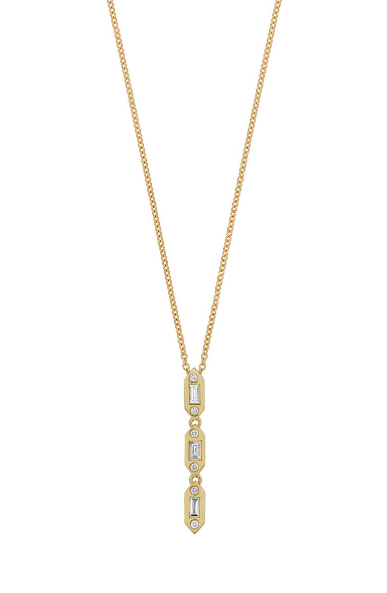 Bony Levy Katherine 18K Yellow Gold Diamond Y-Necklace - 0.20ct., Main, color, 