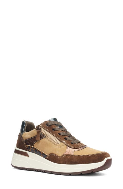 Gardenia Wedge Sneaker