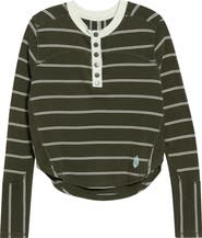 Free People Cool Down Stripe Henley
