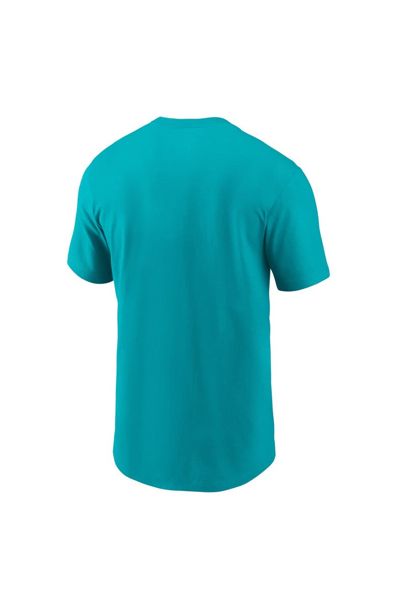 Nike Men's Nike Aqua Miami Dolphins Primetime Wordmark Essential T-Shirt, Alternate, color, Aqua