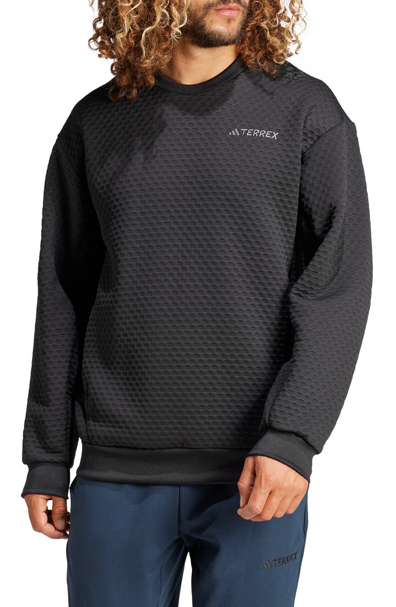 adidas Crewneck Sweatshirt, Main, color, Black
