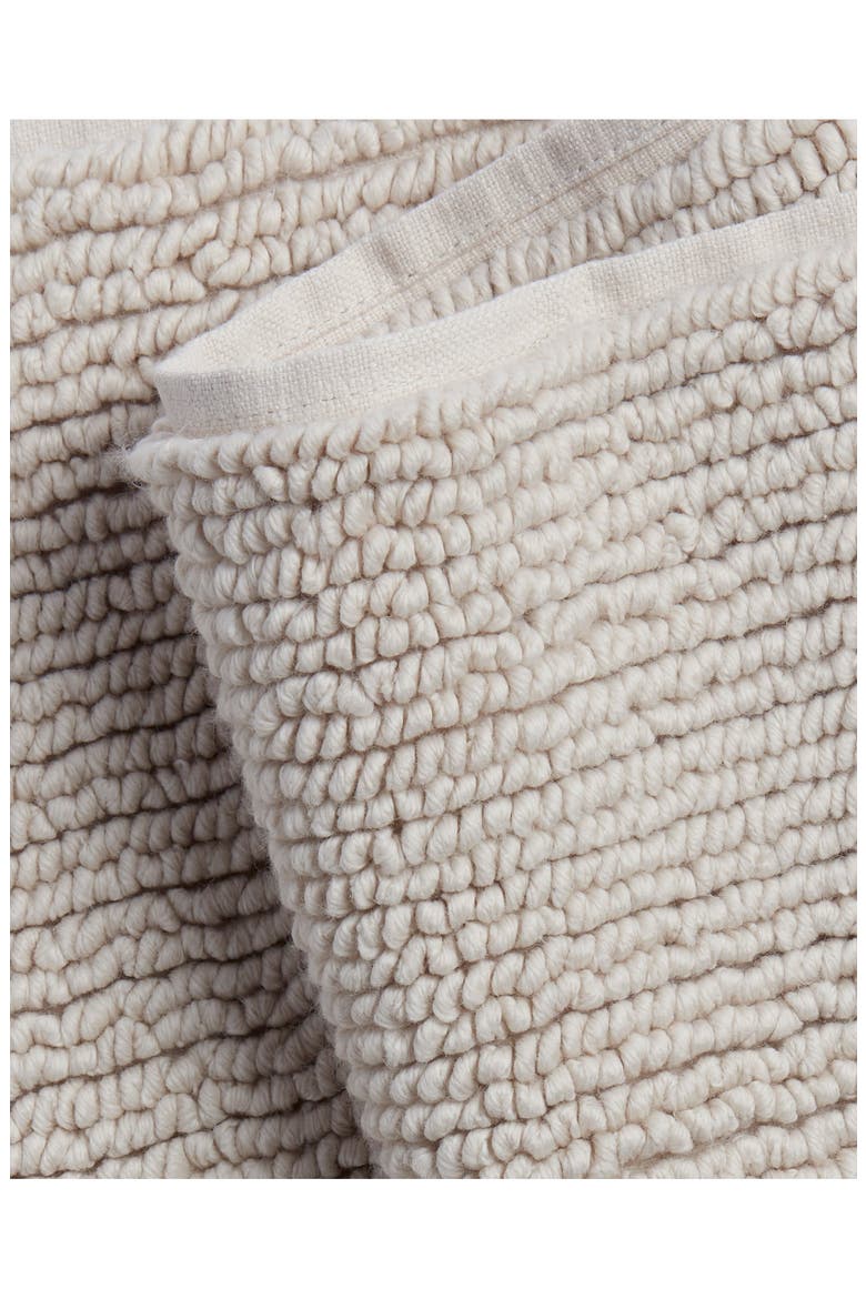 Soft Rib Tub Mat, Alternate, color, BONE