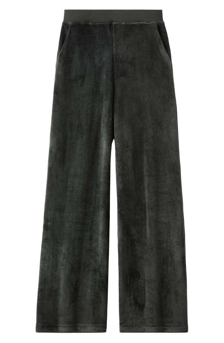 Rhone Corduroy Wide Leg Pants, Alternate, color, Dark Moss