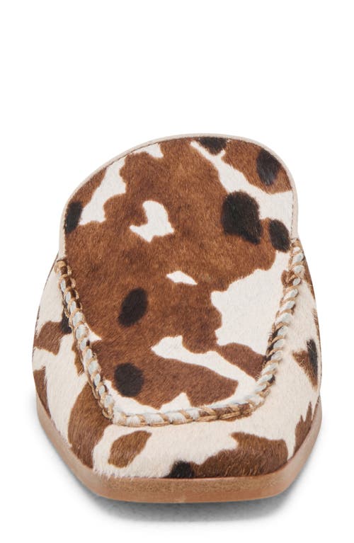 Dolce Vita Bradly Flats Cocoa Taurus Calf Hair