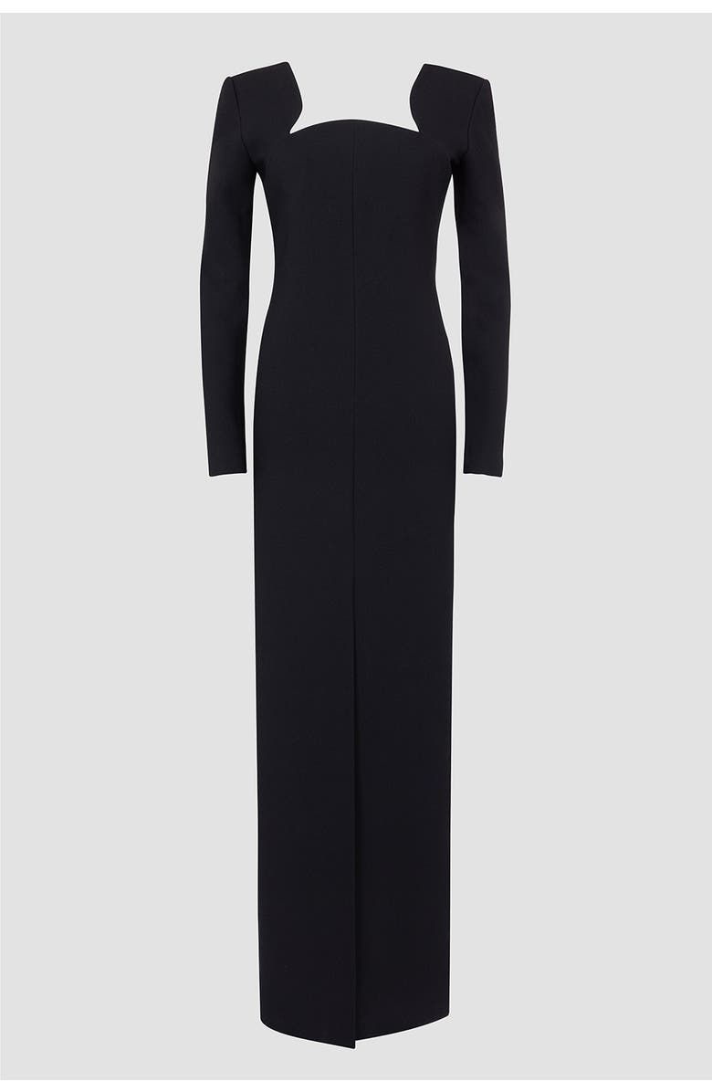 Roksanda Zari Sweetheart Full Length Dress, Alternate, color, Black